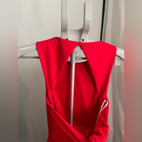 Lulus red tie back dress size XS - Picture 4 of 9